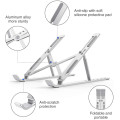 Support d&#39;ordinateur ergonomique en aluminium pour ordinateur portable support d&#39;ordinateur portable réglable pour table de bureau